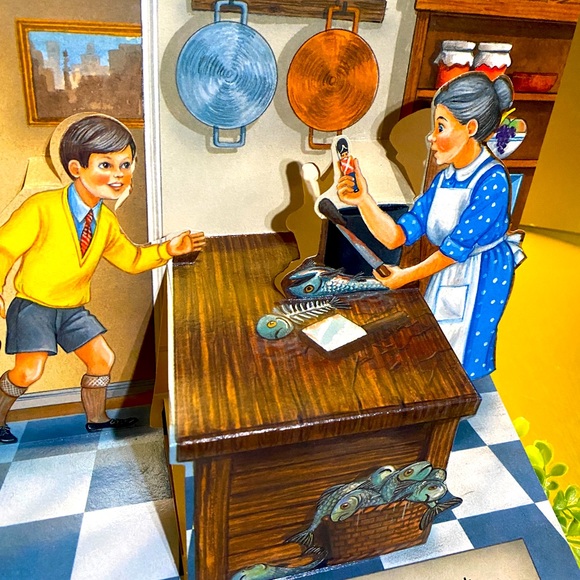 VINTAGE 90s THE LITTLE TIN SOLDIER POP UP STORYBOOK GRANDREAMS LIMITED LONDON - Picture 10 of 14